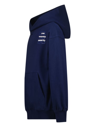 RAIZZED® Hoodie "Nocussed" donkerblauw