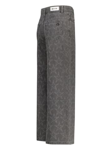 RAIZZED® Spijkerbroek "Monaco Laser" - wide leg - grijs