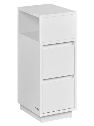 SONGMICS Stolik nocny w kolorze białym - 30 x 65 x 25 cm