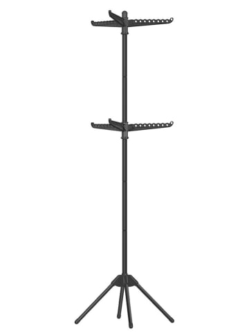 SONGMICS Suszarka w kolorze czarnym na pranie - wys. 191 x Ø 60 cm