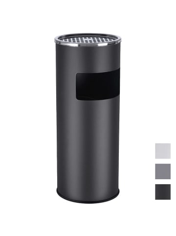 Songmics Mülleimer in Dunkelgrau
