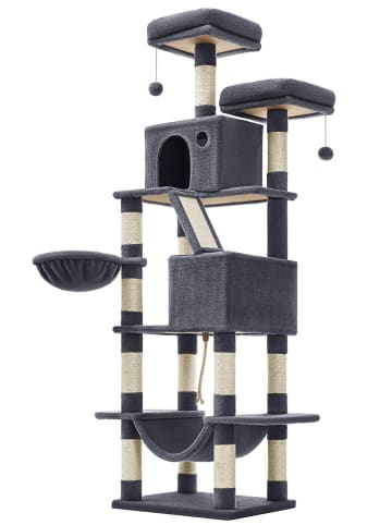 Songmics Krabpaal grijs - (B)23 x (H)206 x (D)23 cm