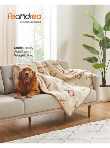 Songmics Hundedecke in Beige - (L)50 x (B)60 cm