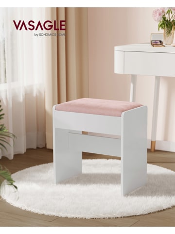 Songmics Kruk wit - (B)45 x (H)45 x (D)28,6 cm