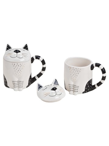 G. Wurm Theekop wit - (H)10 x Ø 14 cm