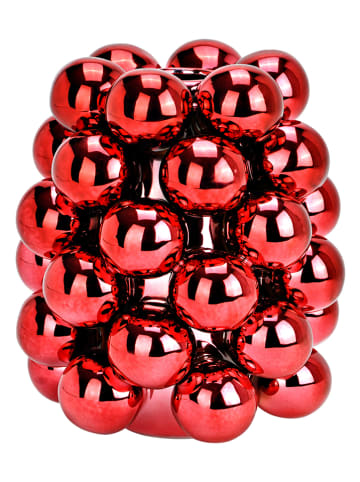 G. Wurm Vase ''Bubble'' in Rot - (H)17 x Ø 14 cm