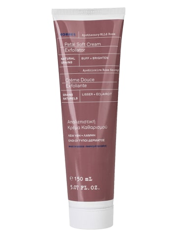 Korres Reinigingscrème "Petal Soft Cream Exfoliator", 150 ml
