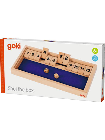 Goki Dobbelspel "Shut the box" - vanaf 6 jaar