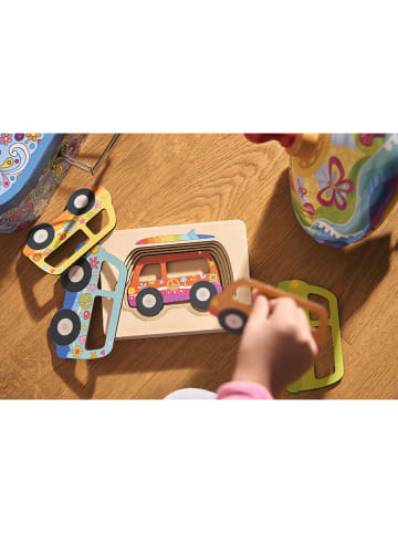 Goki 5-delige lagenpuzzel "Van" - vanaf 2 jaar