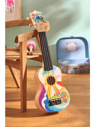 Goki Ukulele "Flower Power" ze wzorem - 5+