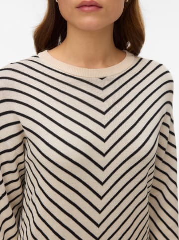 Vero Moda Jurk beige/zwart