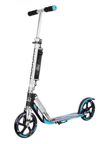 Hudora Step "BigWheel® 205" zilverkleurig/blauw - vanaf 7 jaar