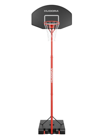 Hudora Basketbalstandaard "Start 260" zwart/rood