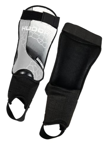 Hudora Schienbeinschützer mit Knöchelschutz in Grau