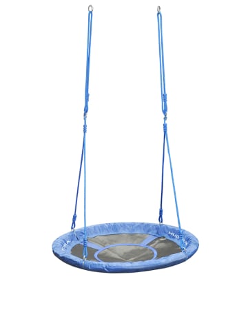Hudora Nestschaukel in Blau/ Schwarz - Ø 90 cm - ab 3 Jahren