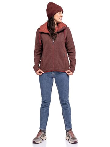 Schöffel Fleece vest "Aurora" rood