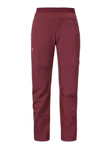 Schöffel Softshellhose "Rinnen" in Rot