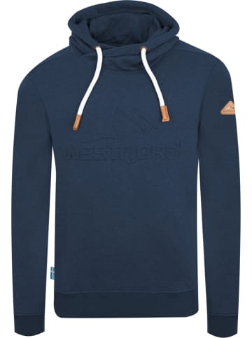 Westfjord Hoodie "Askja" donkerblauw