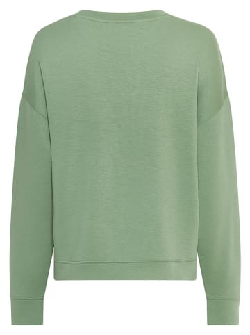 MOSS COPENHAGEN Sweatshirt "Ima Q" lichtgroen