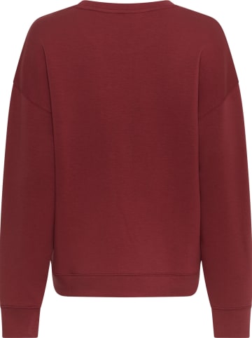 MOSS COPENHAGEN Sweatshirt "Ima Q" in Bordeaux