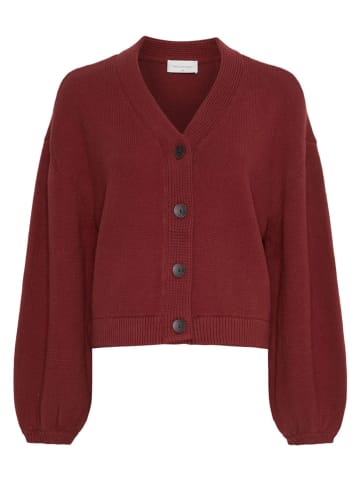 MOSS COPENHAGEN Vest "Zafina" bordeaux