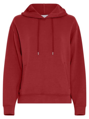 MOSS COPENHAGEN Hoodie "Ima Q" rood