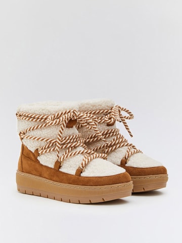 Bellucci Botki zimowe w kolorze jasnobrązowym