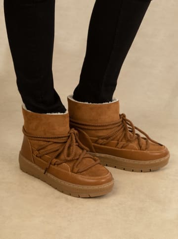 Bellucci Winterboots in Hellbraun
