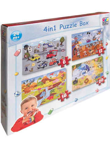 Happy People Puzzle (4 szt.) - 2+