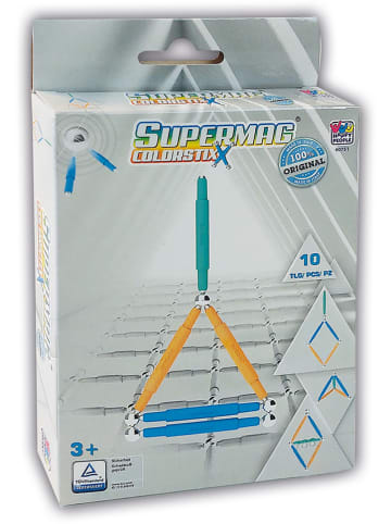 Happy People 10tlg. Magnetbauset "Supermag Colorstix" - ab 3 Jahren