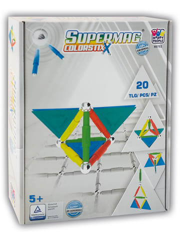 SUPERMAG 20-delige magneetbouwset "Supermag Colorstix" - vanaf 5 jaar