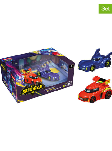 Carrera 2-delige set: auto's "Pull&Speed Batwheels" donkerblauw/rood - vanaf 3 jaar