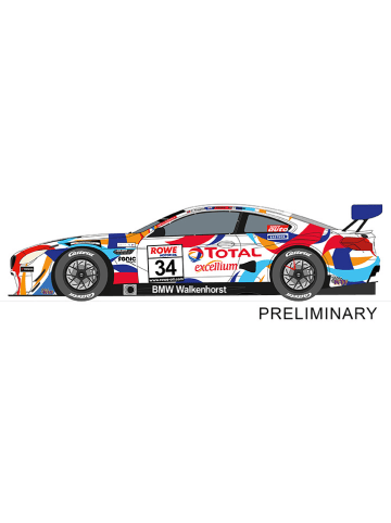 Carrera Racebaanvoertuig "BMW M6 GT3 Walkenhorst Motorsport, No.34" - vanaf 8 jaar