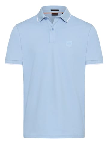 Hugo Boss Koszulka polo w kolorze błękitnym