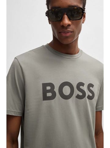 Hugo Boss Koszulka w kolorze szarym