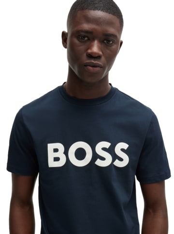 Hugo Boss Koszulka w kolorze granatowym