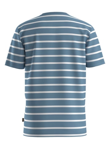 Hugo Boss Shirt blauw/wit