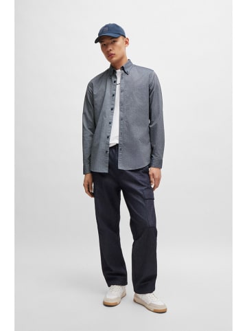 Hugo Boss Blouse donkerblauw