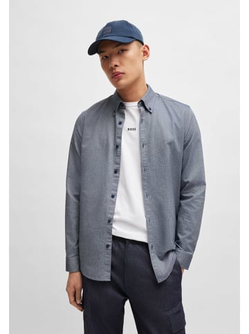 Hugo Boss Hemd in Dunkelblau