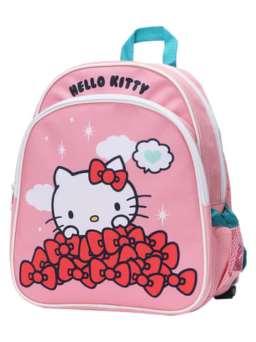 Hello Kitty Plecak "Hello Kitty" w kolorze jasnoróżowym - 27 x 32 x 12 cm