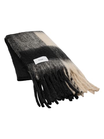 NÜMPH Schal "Nuamira" in Schwarz/ Creme