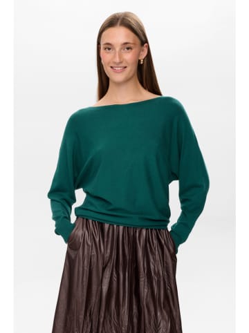 NÜMPH Pullover "Nudaya" in Petrol