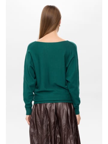 NÜMPH Pullover "Nudaya" in Petrol