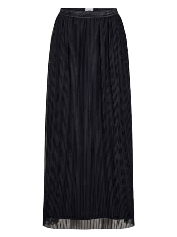 NÜMPH Plisseerock "Numea" in Dunkelblau