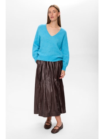 NÜMPH Sweter "Nuriette" w kolorze niebieskim