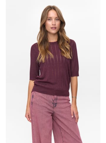 NÜMPH Pullover "Numisja" in Bordeaux