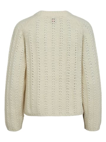 NÜMPH Sweter "Numiki" w kolorze kremowym