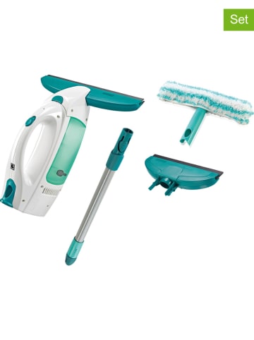 Leifheit 4-częściowy zestaw "Dry&Clean" w kolorze turkusowym