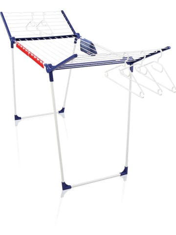 Leifheit Wasdroogrek "Pegasus 200 Solid Comfort" donkerblauw/wit - (B)167 cm