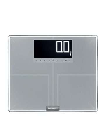 Soehnle Personenwaage "PWD Shape Sense Connect 200" in Grau - (L)39 x (B)33,5 cm